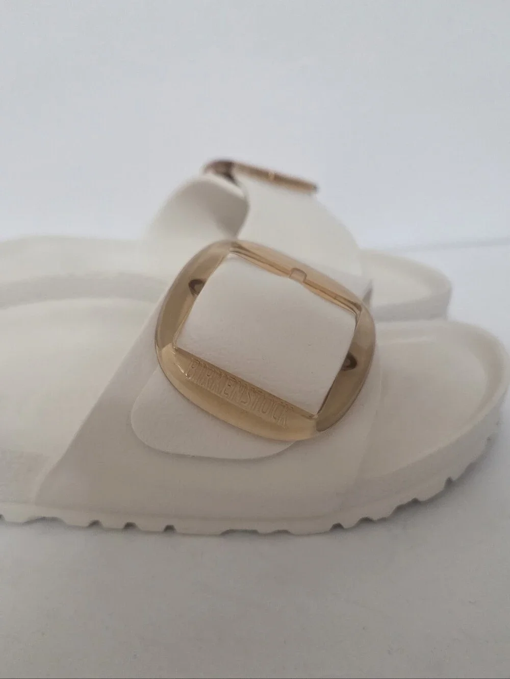 Birkenstock Madrid EVA Big Buckle Eggshell Sandals Size 40 | 9-9.5